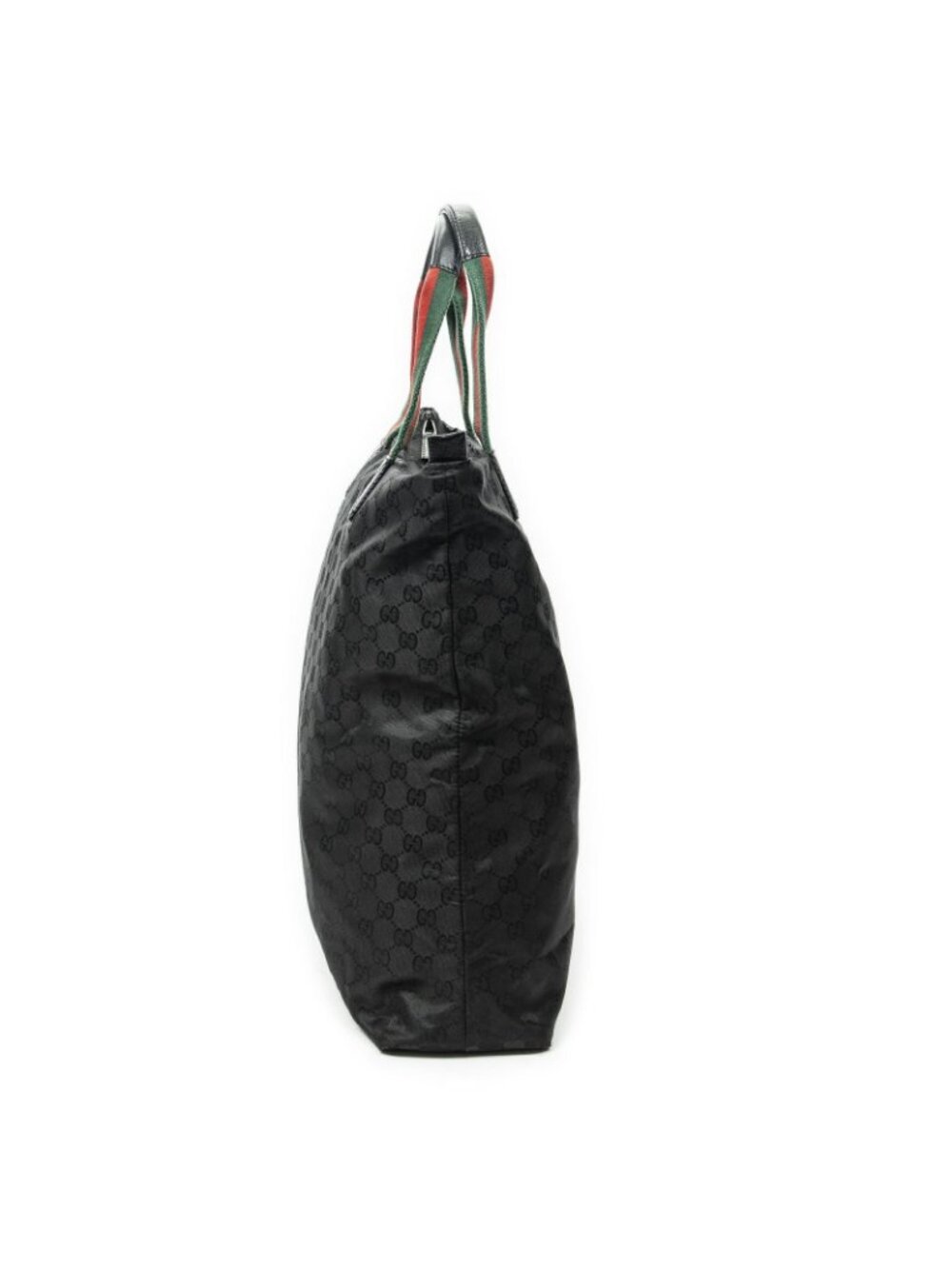 Gucci Vertical Tote Black GG Nylon Canvas - Picture 4 of 10